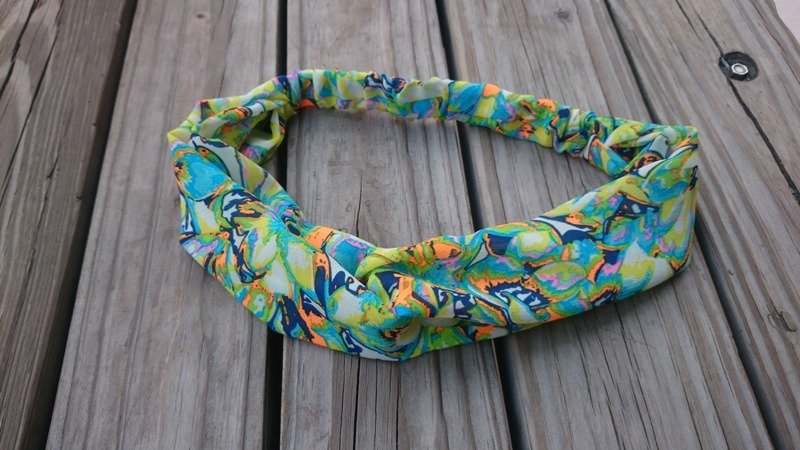 晚霞发带~交叉款 - 发饰 - 其他材质 