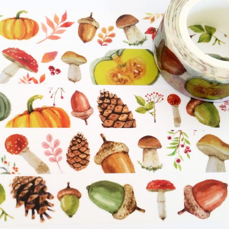 纸胶带 秋收冬藏 - 纸胶带 - 纸 