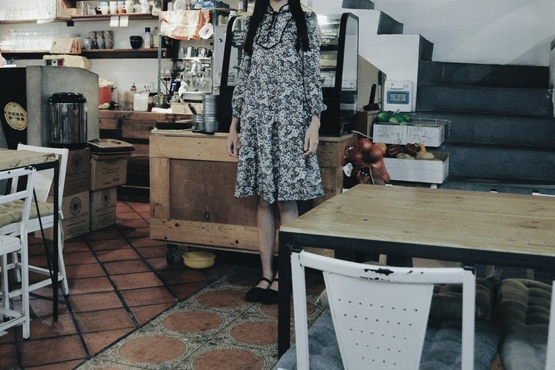 地花古着 / 中华旗袍洋装 - 洋装/连衣裙 - 其他材质 黑色