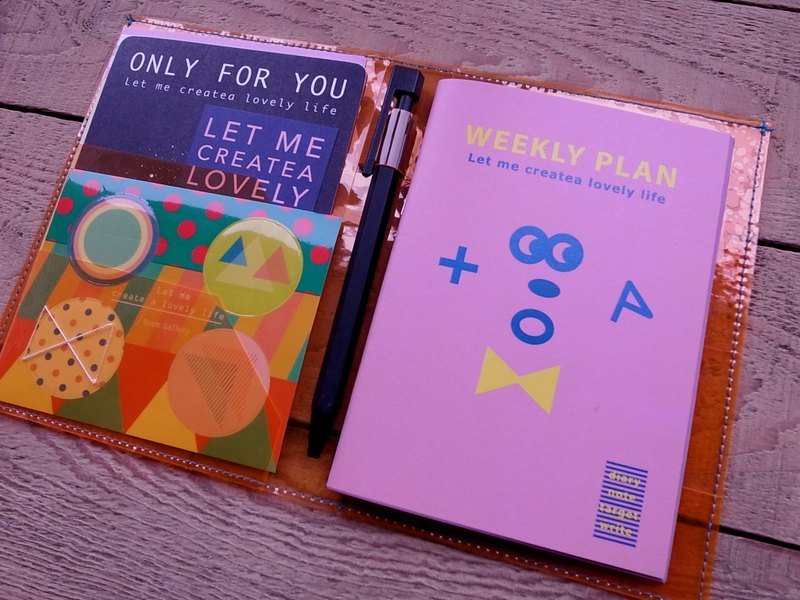 萤光橘 材料工具包 / 护照套 - 其他 - 防水材质 橘色