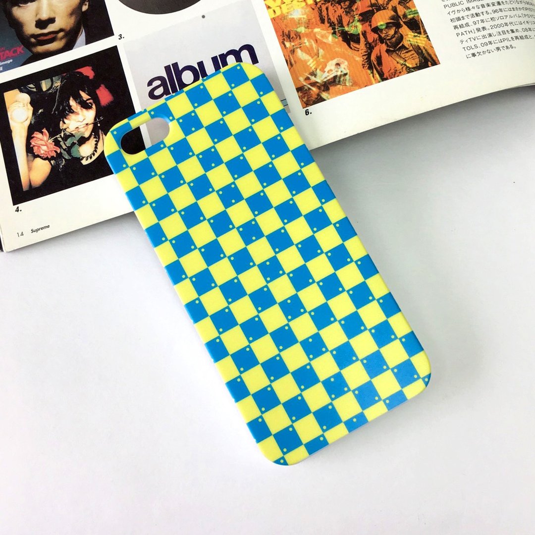香港原创设计 玩味蓝色黄色错觉图案  iPhone X,  iPhone 8,  iPhone 8 Plus, iPhone 7, iPhone 7 Plus, iphone 6/6S , iphone 6/6S PLUS, Samsung Galaxy Note 7 透明手机壳 - 其他 - 塑料 