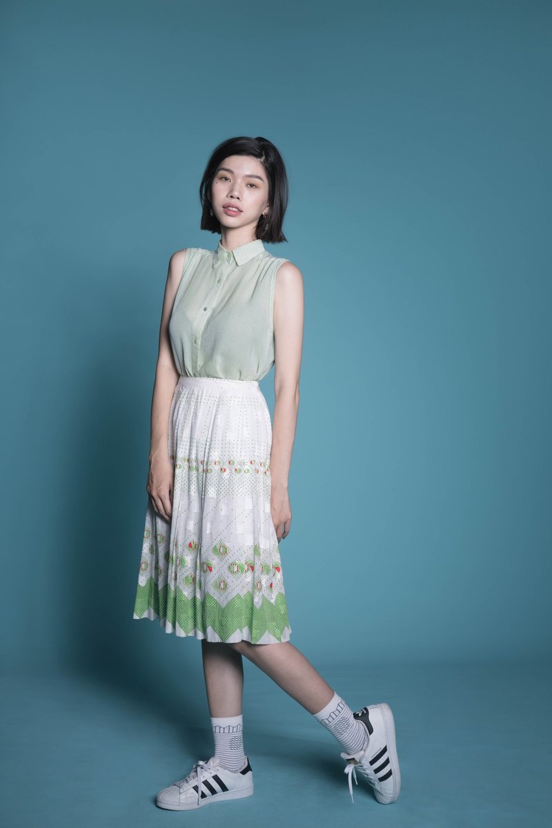 西瓜夏山  |  古着裙 - 裙子 - 其他材质 