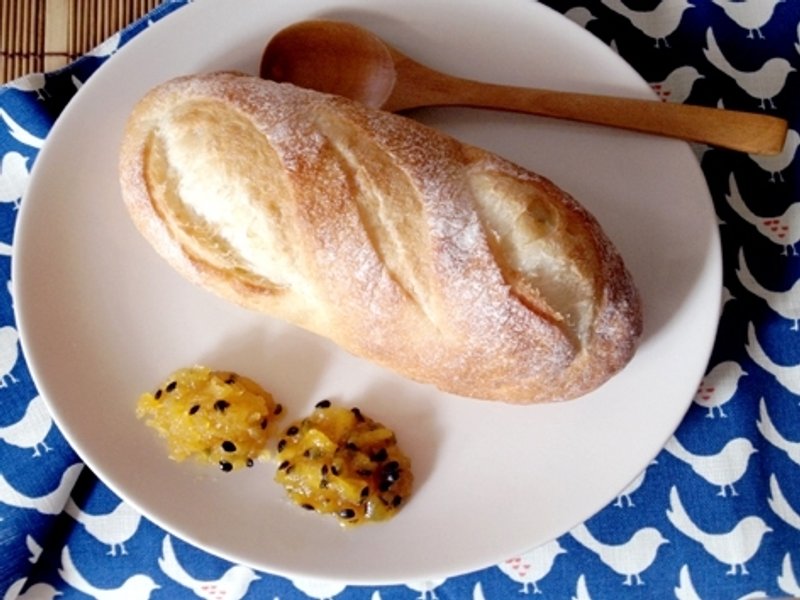 微田水气手工果酱初秋季节限定*解腻-爱情系列《百香果苹果口味》 - 果酱/抹酱 - 玻璃 蓝色