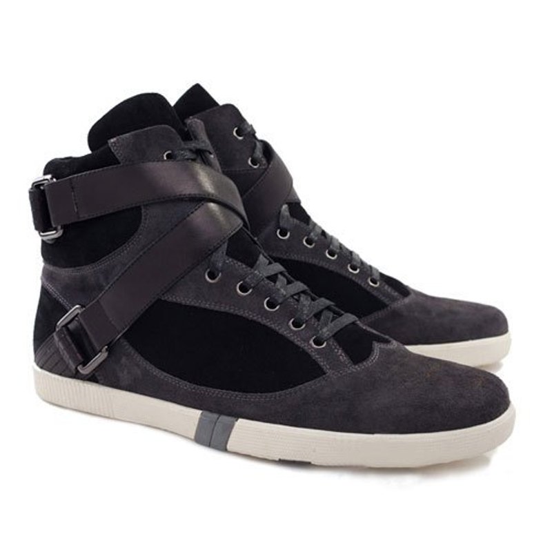 X Classic Original Sneakers 98231 Black - 男款休闲鞋 - 真皮 黑色