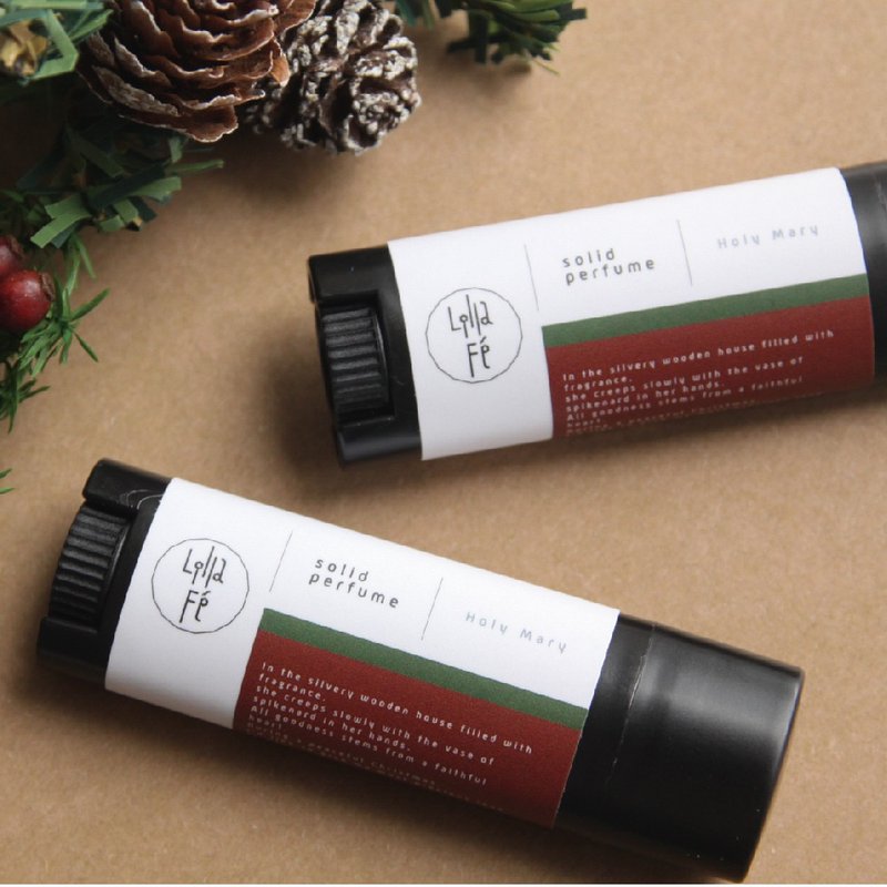 香水膏【 圣诞玛莉 Holy Mary 】Solid perfume - 香水/香膏 - 其他材质 绿色