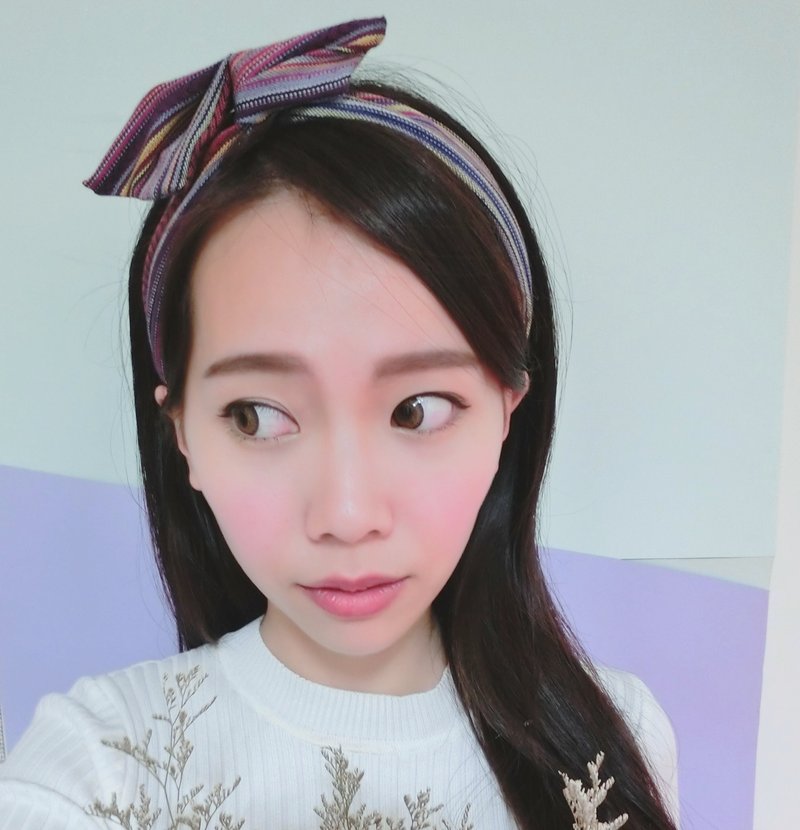 我在缤纷乐 好烦小姐 发带 彩色 - 发饰 - 其他材质 多色