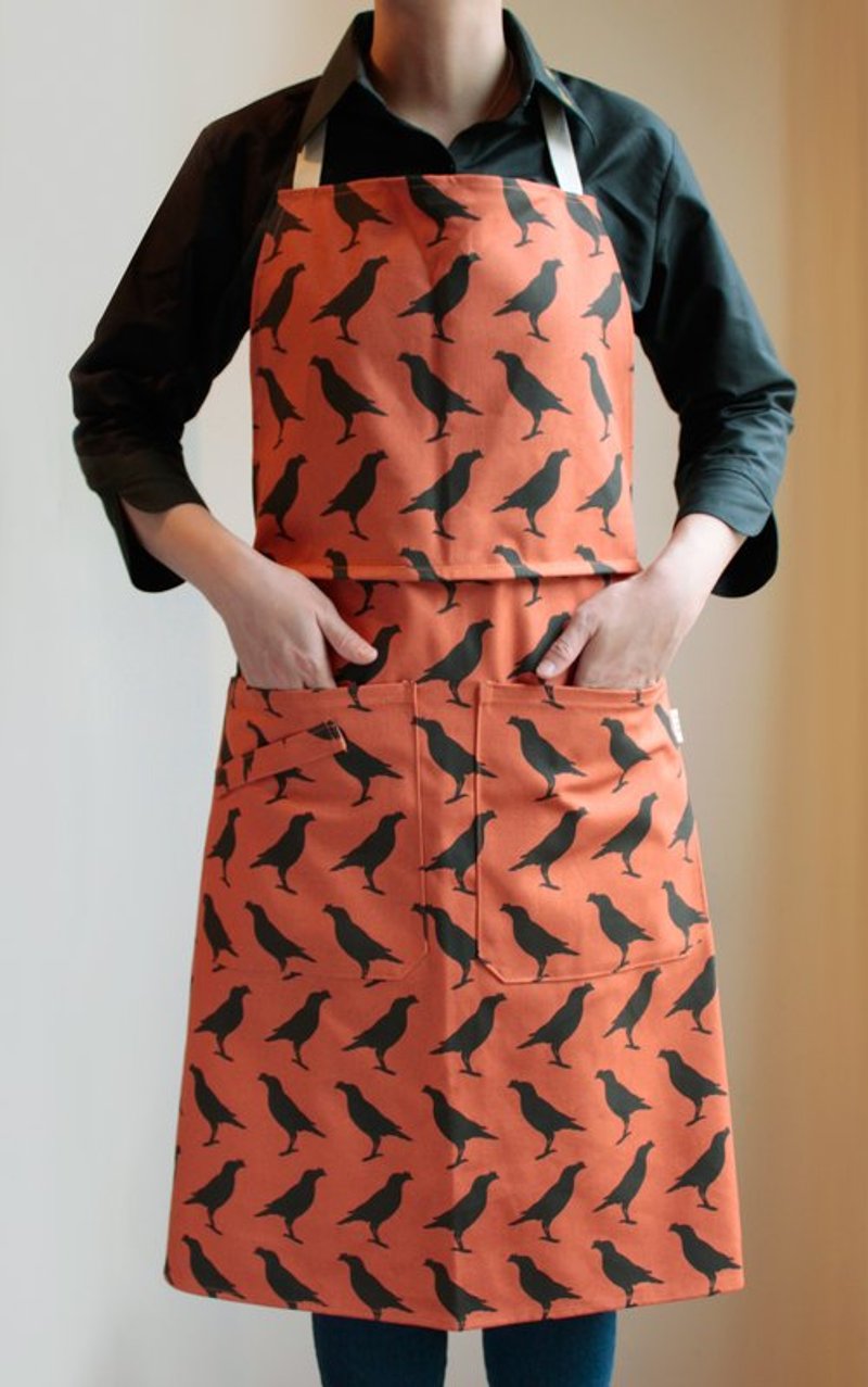 全身/半身两用围裙-橘棕 - 其他 - 其他材质 橘色