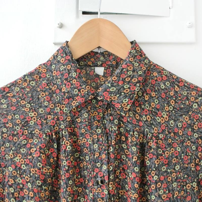 │Slowly│缤纷古典花卉古着洋装│vintage.洋装.森林复古.英伦.文艺.日本女孩.古典 - 洋装/连衣裙 - 其他材质 多色