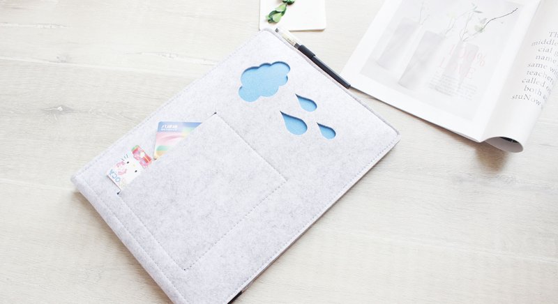 定制化 毛毡套 笔电包 电脑包 Surface Laptop 5 可量身订制 024 - 平板/电脑保护壳 - 其他材质 灰色