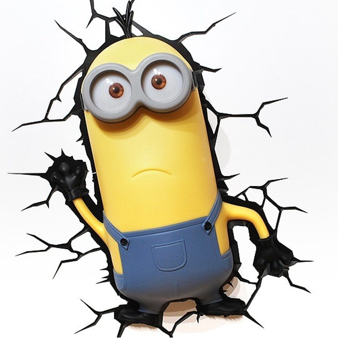3D Light FX - Minions Series Kevin - 3D立体造型灯 小小兵 凯文 - 灯具/灯饰 - 塑料 黄色