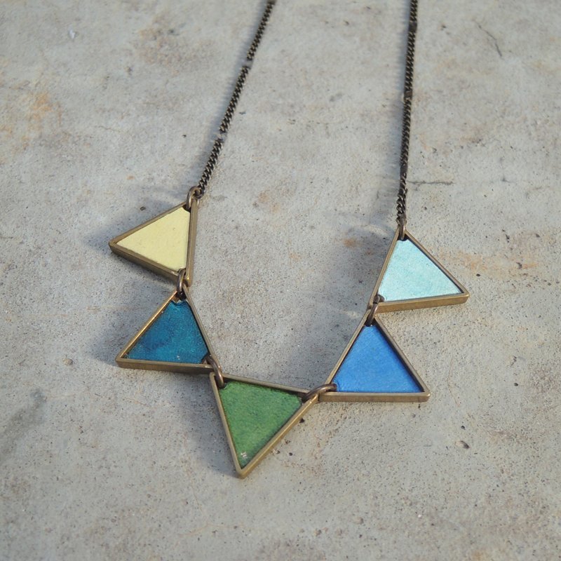 四季-夏summer皮革项链 - 项链 - 真皮 多色