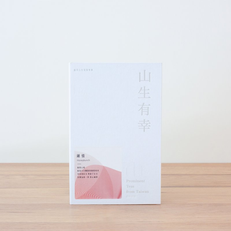 【山生有幸 钟情红玉】台湾原叶立体袋茶 - 茶 - 新鲜食材 红色