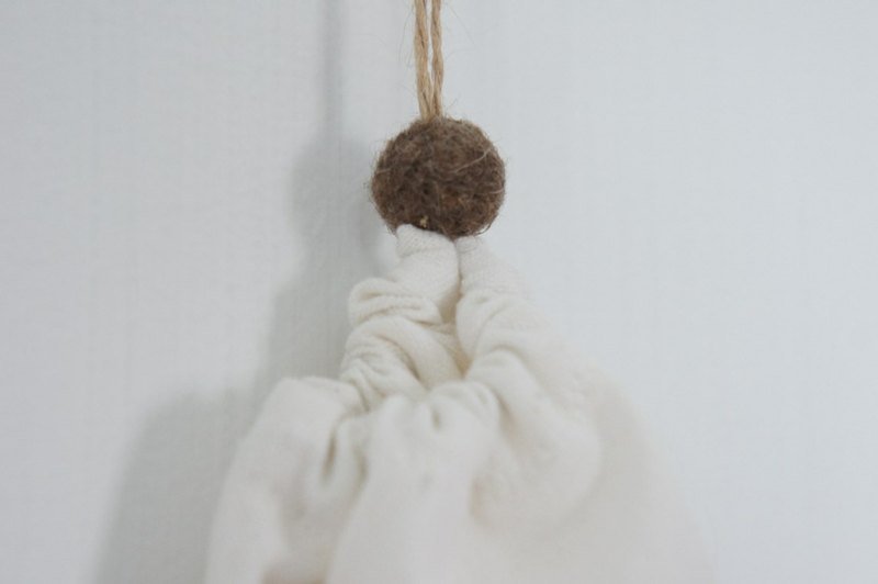 束口袋小球 - 其他 - 其他材质 咖啡色