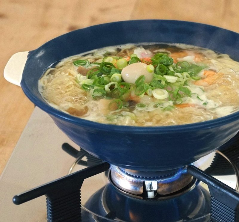 【In The Mood】日本京都 炎之器系列 拉面碗 1入组 - 碗 - 其他材质 蓝色