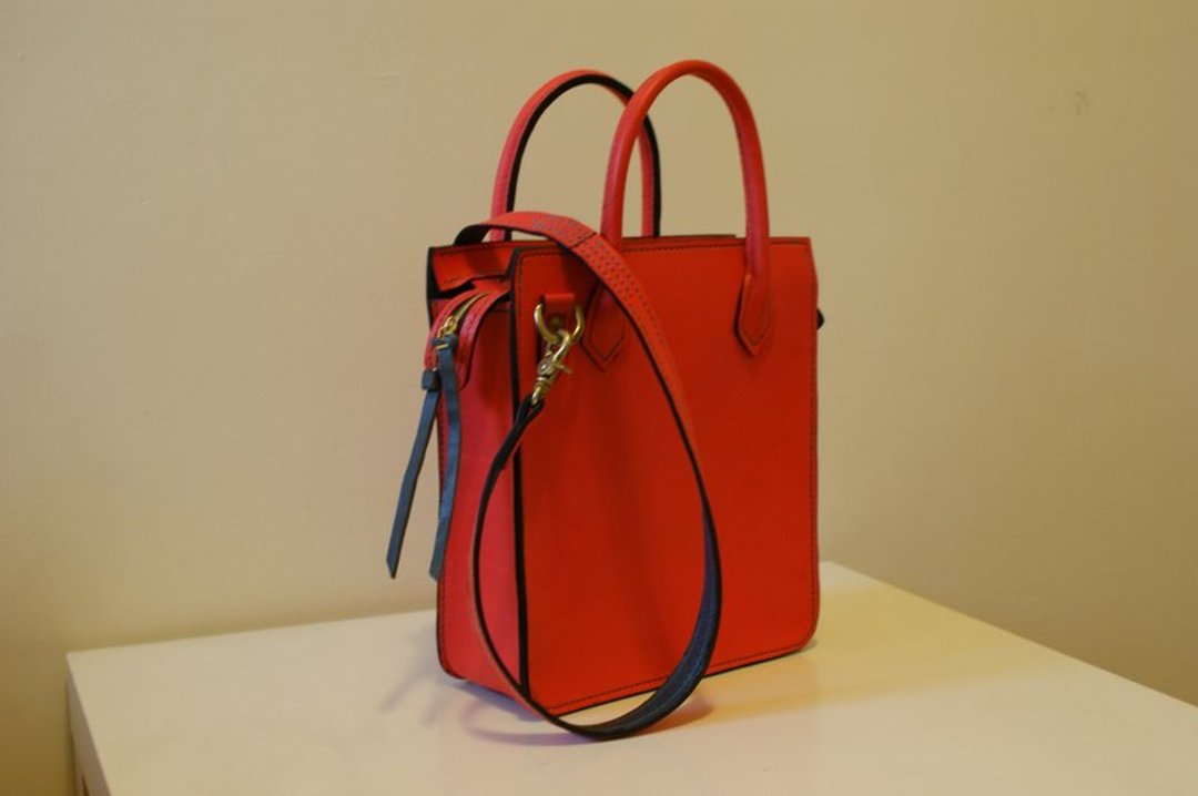 Mini Bag 小侧背包 - 手提包/手提袋 - 真皮 红色