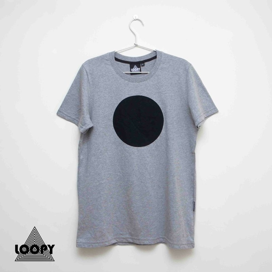 毛圆 / 正常T-shirt（售完搂！） - 女装 T 恤 - 棉 灰色