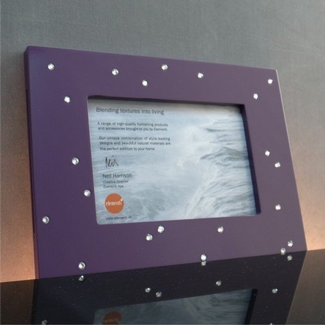 Oslo Photo Frame for 4x6 (10 x 15cm) 顶级工艺相框 - 8P011 - 画框/相框 - 其他材质 紫色