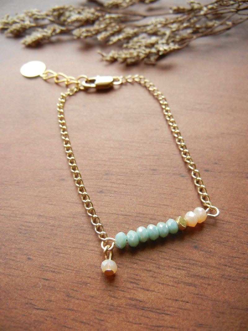 *coucoubird*糖果乐园手链-橘绿 - 手链/手环 - 其他材质 多色