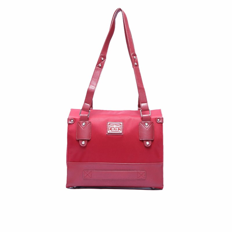 2014 初秋新款(横式小包)｜蜕变包-尼龙正红｜ - 后背包/双肩包 - 防水材质 红色