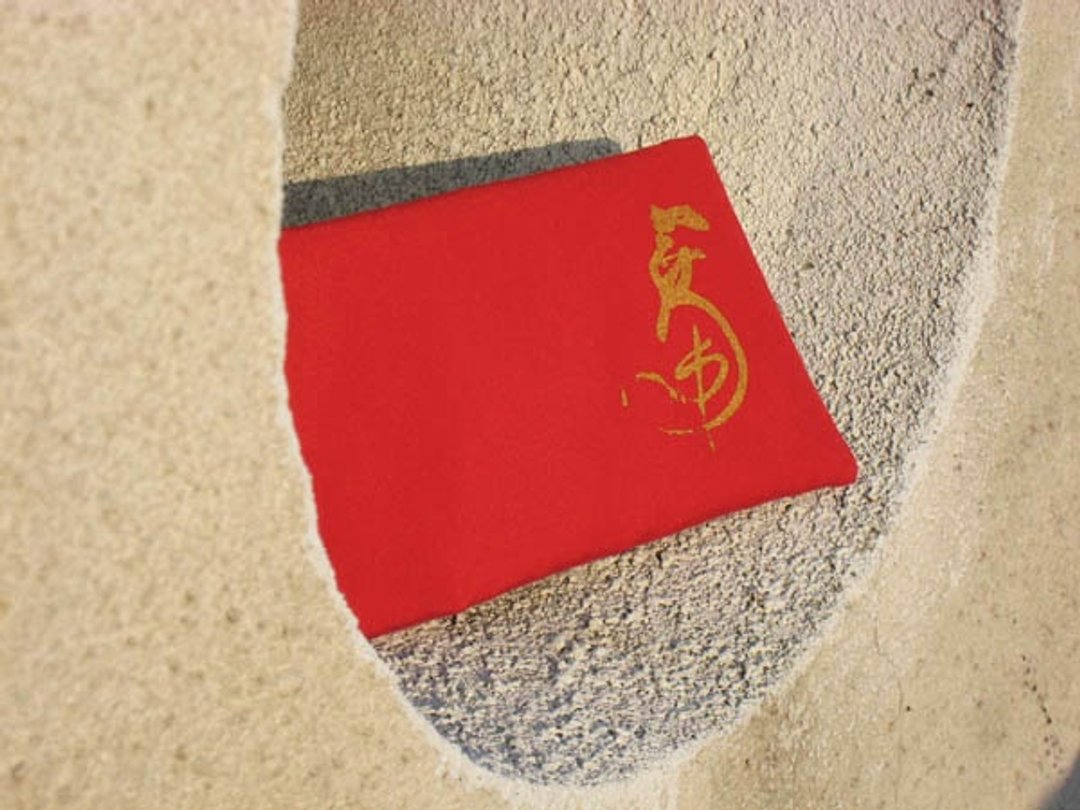 棉质红包袋/手机袋/证件包(信封款)红 - 红包/春联 - 其他材质 红色