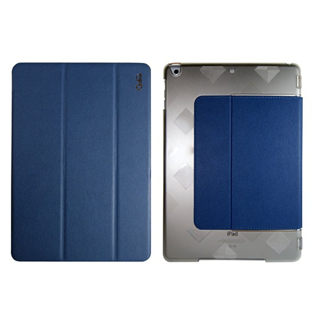 福利品特卖 Optima iPad 2018/17/Air 1 丹宁纹平板保护壳 蓝 - 平板/电脑保护壳 - 人造皮革 蓝色
