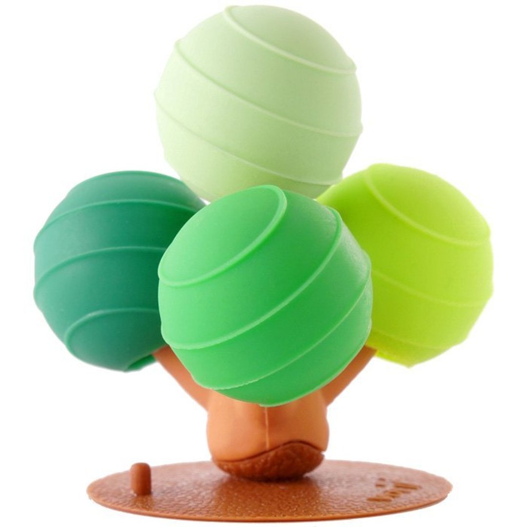 Vacii Candy Tree 桌上固定器 - 森林 - 卷线器/电线收纳 - 硅胶 绿色