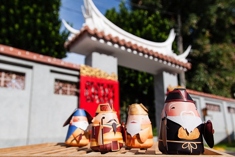 （特价  1套4款） 四大月老DIY纸公仔 - 木工/竹艺/纸艺 - 纸 多色