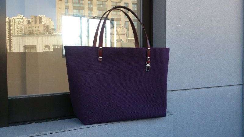 【布俗鬼】Candy Tote Bag-糖果托特（紫色） - 侧背包/斜挎包 - 其他材质 