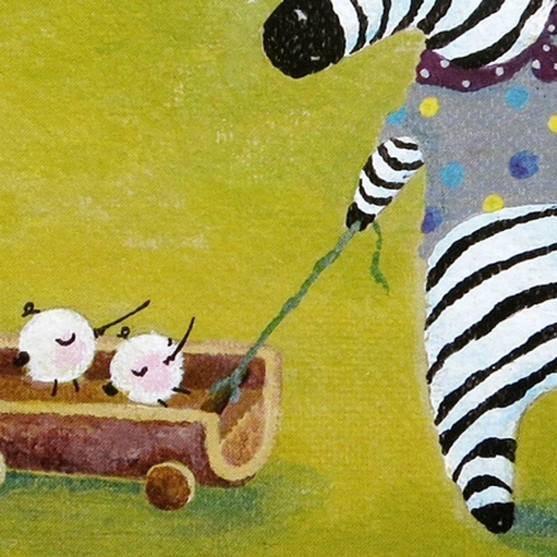 不哭鸟飞进森林卡片-Are you ready？！ - 卡片/明信片 - 纸 绿色