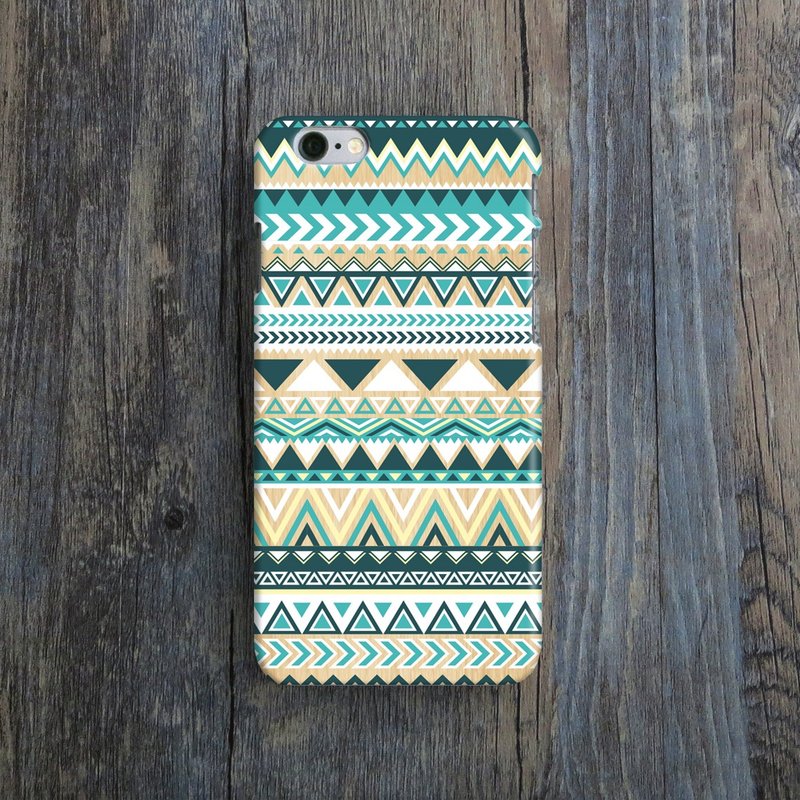 OneLittleForest - 原创手机保护壳-  iPhone 7, iPhone 6 , iPhone SE- 民族几何 - 手机壳/手机套 - 塑料 绿色