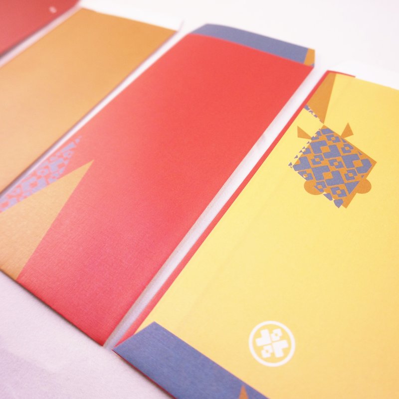 XOXO 财源滚滚 喜到钱来。红包袋。‘2016春节限定’ - 卡片/明信片 - 纸 红色