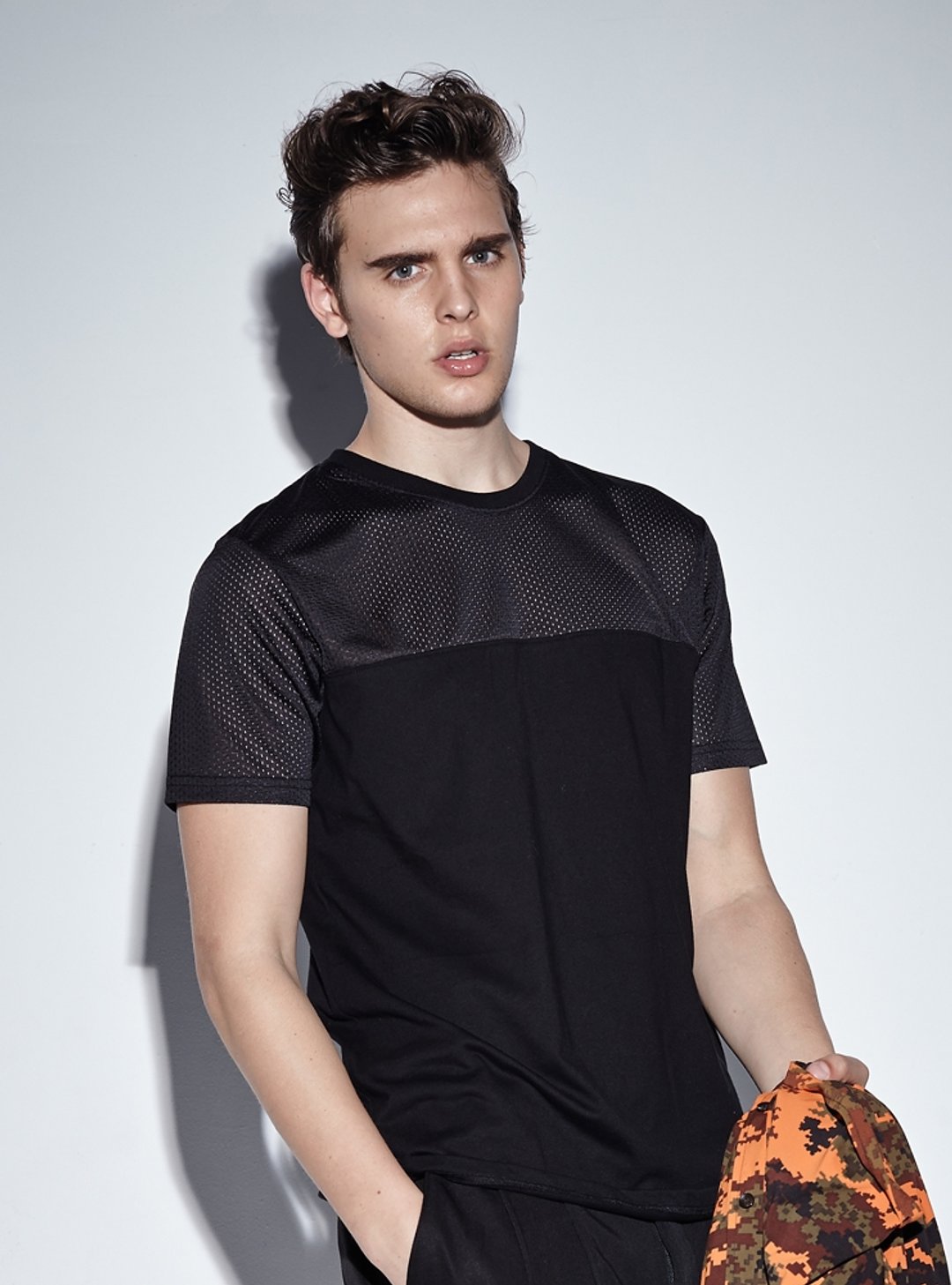 Stone'As 2014 S/S Collection Thoroughly Tee / 透气网层 T-shirt - 男装上衣/T 恤 - 其他材质 黑色