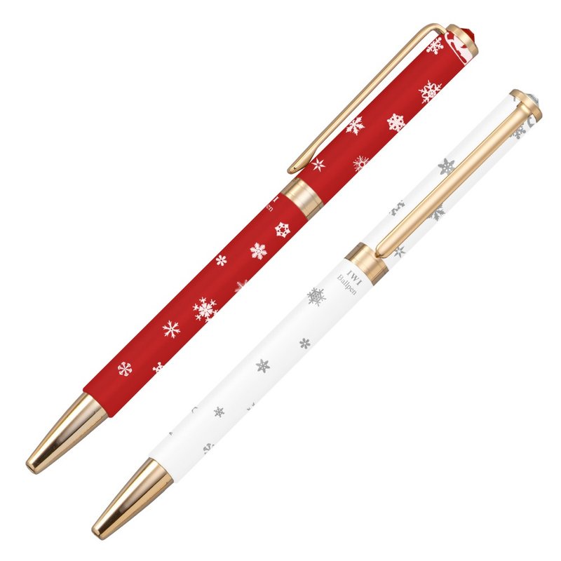 #过季品出清【IWI】Candy Bar晶钻原子笔-2015圣诞版 #２色可选 - 圆珠笔/中性笔 - 其他金属 白色