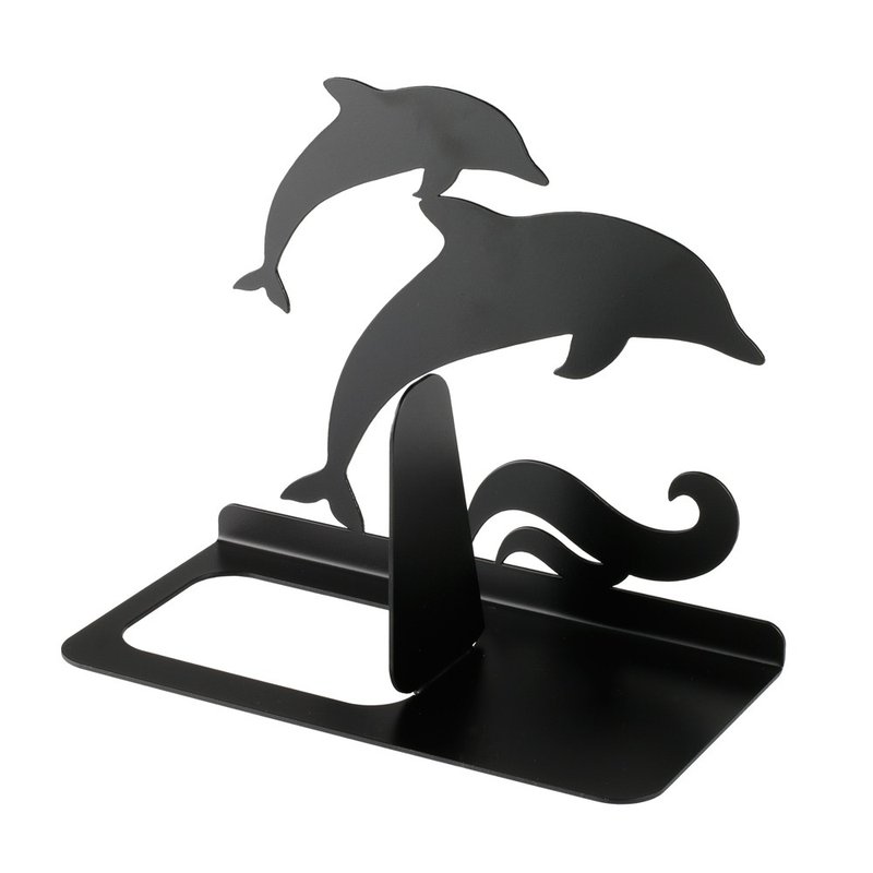 【OPUS东齐金工】欧式铁艺书挡/创意书架/金属书夹/圣诞交换礼物 - 其他 - 其他金属 黑色