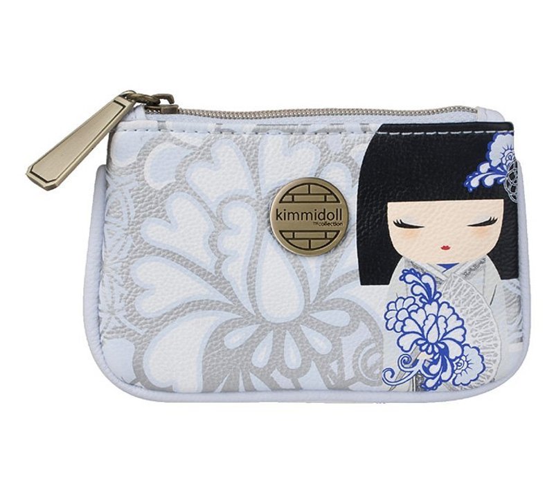 Kimmidoll 和福娃娃 钱包/卡夹 Kyoka - 零钱包 - 其他材质 蓝色