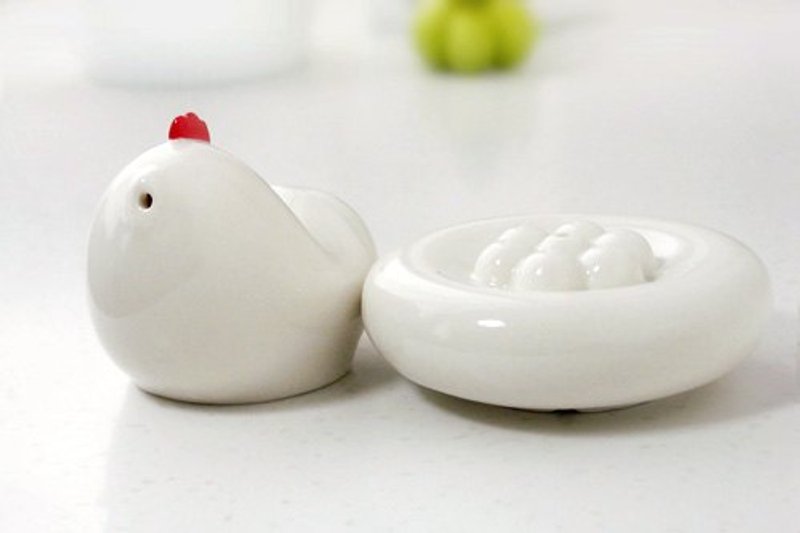 OSICHEF吉祥胡椒盐罐组  /结婚礼物 - 厨房用具 - 其他材质 白色