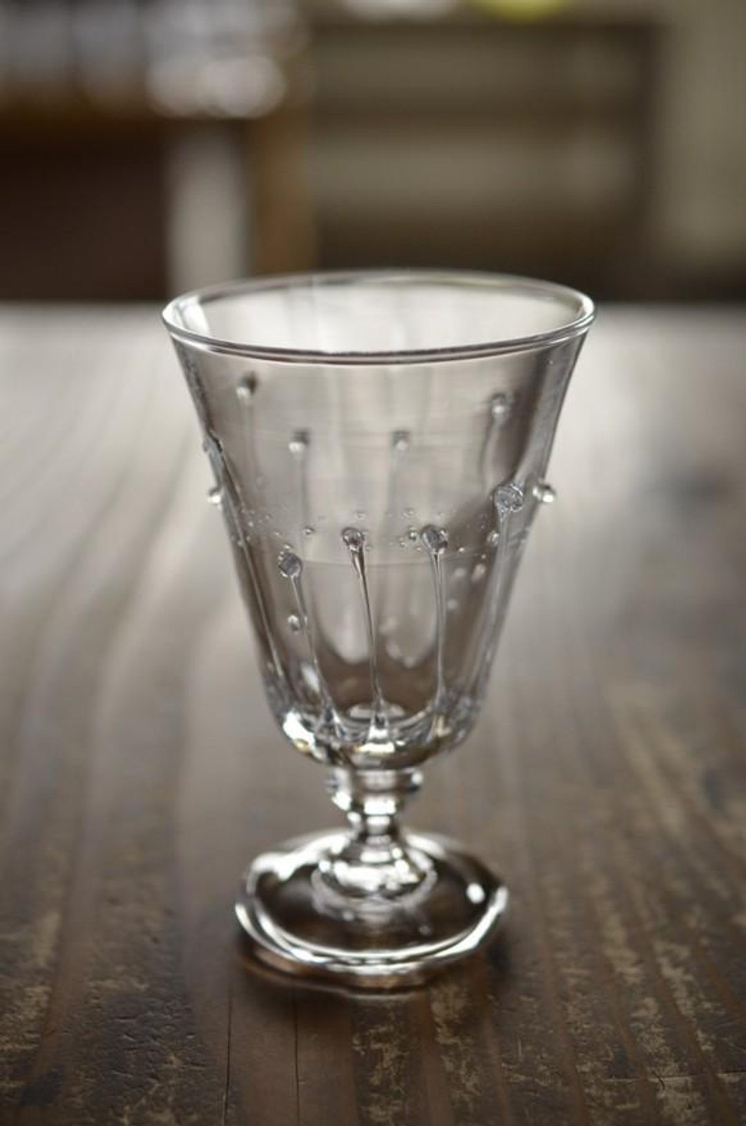 水滴红酒玻璃杯 - 茶具/茶杯 - 玻璃 白色