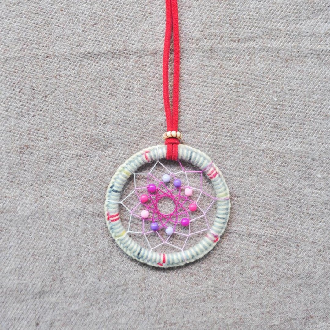 【DreamCatcher．捕梦网项链】 爱丽丝梦幻 - 项链 - 其他材质 白色