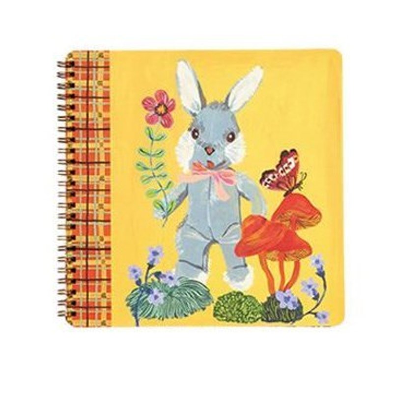 Marks Chat-Chien Scrapbook 法式童趣 剪贴簿相本(小灰兔) - 相簿/相册 - 纸 黄色