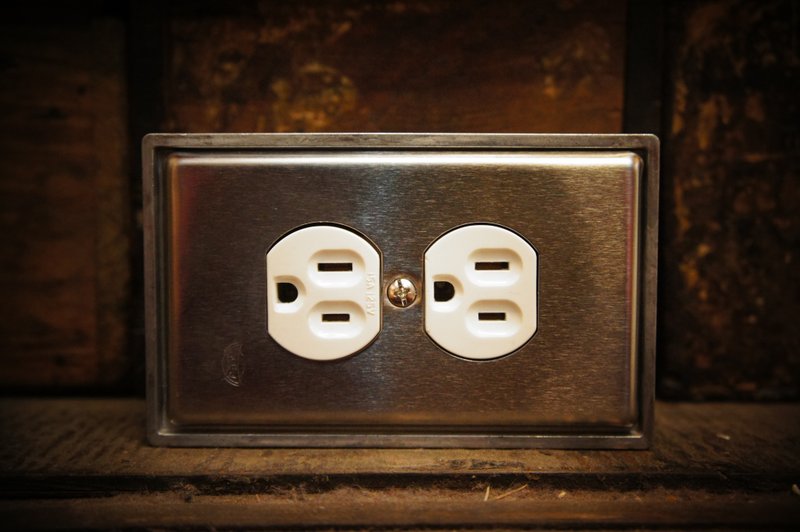 Edison-industry 复古 工业风 LOFT 工业插座(白) 正规尺寸 - 灯具/灯饰 - 其他金属 白色