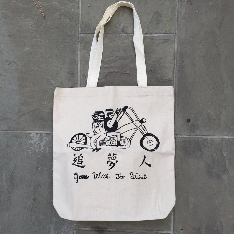 追梦人托特包 - 侧背包/斜挎包 - 其他材质 白色