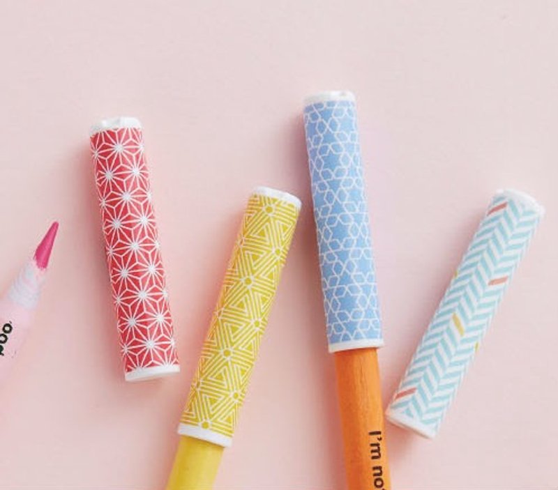 ARDIUM 图腾笔盖组 - 几何 - 笔筒/笔座 - 纸 多色