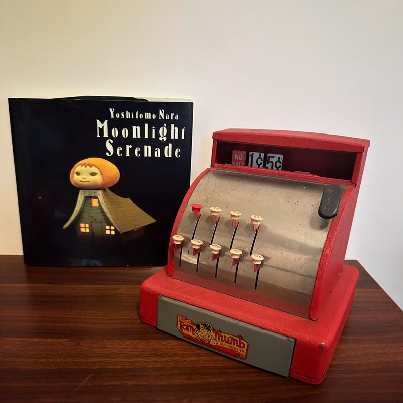 1940 年代美国古董铁皮收银机Tom Thumb toy Cash Register - 其他 - 其他材质 红色