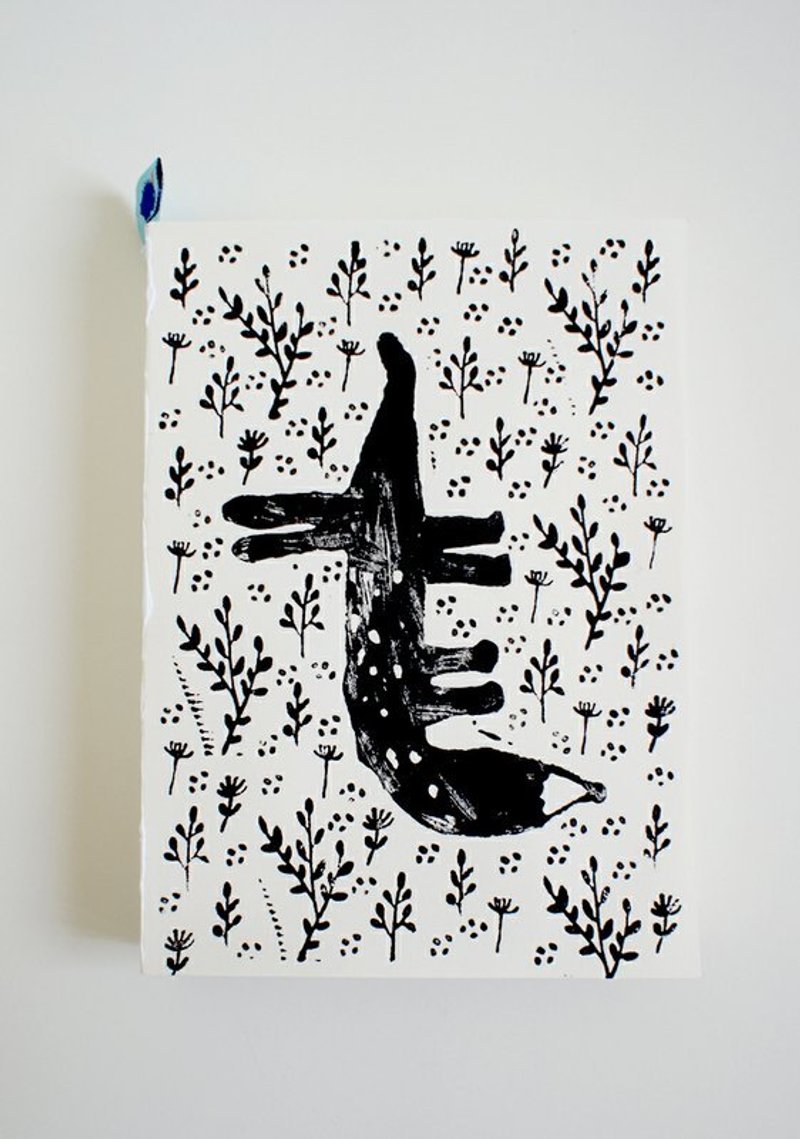 黑墨大狐什玩本 - 笔记本/手帐 - 纸 白色