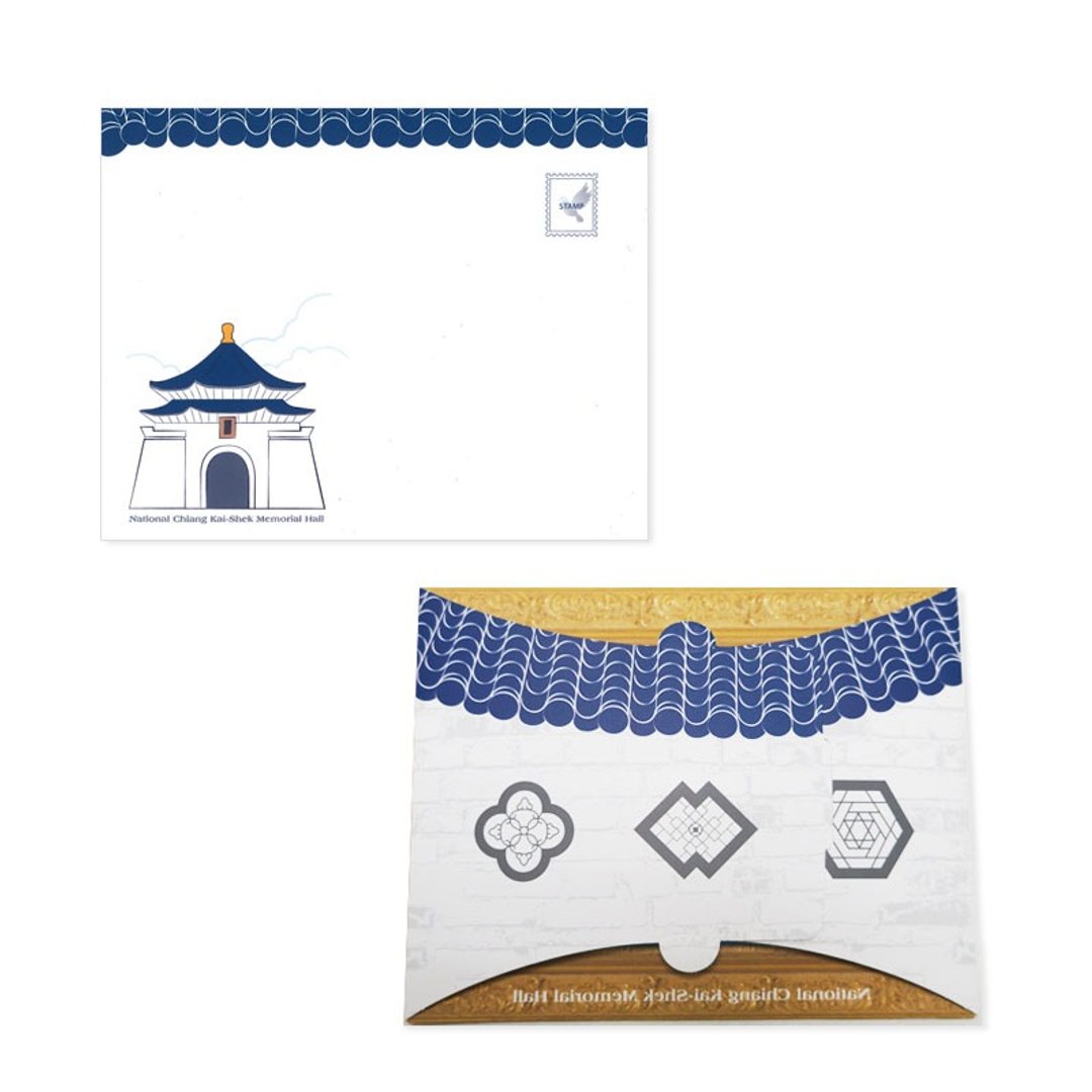 Xpress Card 古典窗花传情卡 | 多功能卡片相框 环保免信封 - 喜帖 - 纸 白色