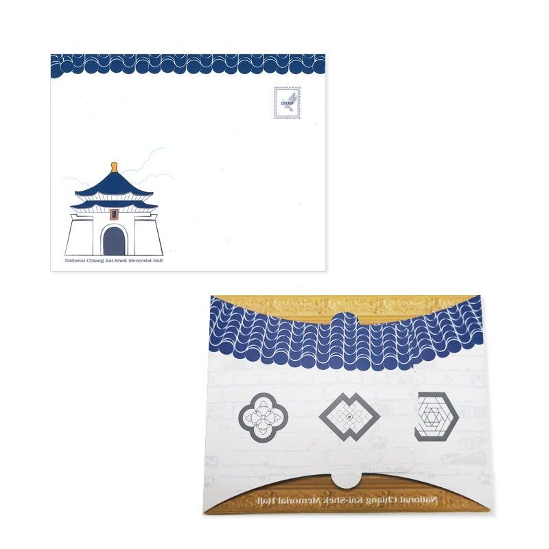 Xpress Card 古典窗花传情卡 | 多功能卡片相框 环保免信封 - 喜帖 - 纸 白色
