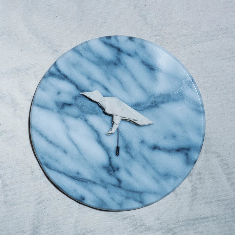 \百鸟园/ 折纸胸针_渡鸦 - 胸针 - 其他材质 白色