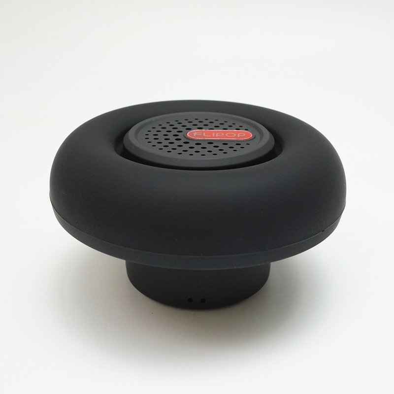 耶诞新年交换礼物/FLIPOP 无线蓝牙喇叭（黑色） - 扩音器/喇叭 - 硅胶 黑色