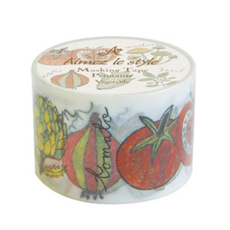 Aimez le style纸胶带-蔬果图(A02334) - 纸胶带 - 纸 多色