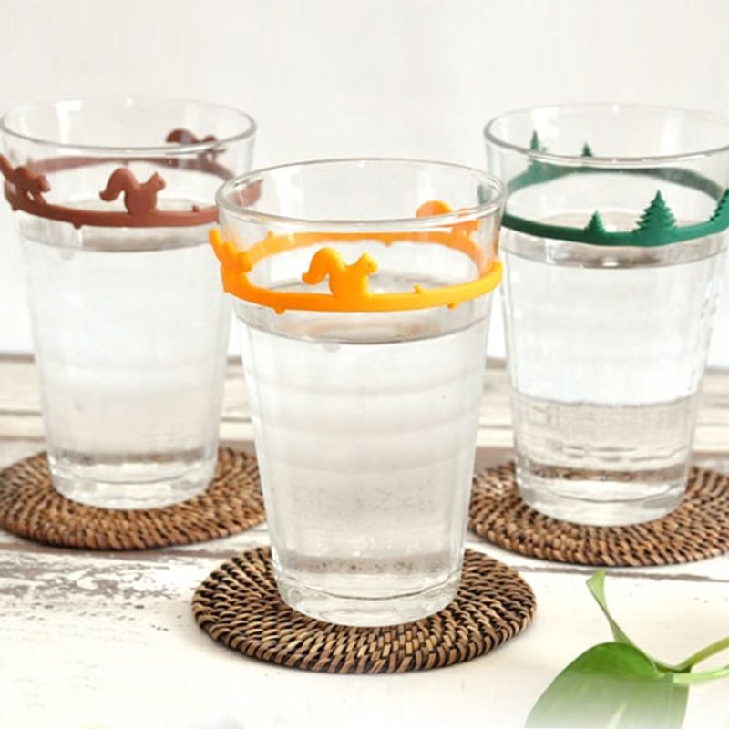 QUALY 森林风景-标记带(6入) - 其他 - 硅胶 多色